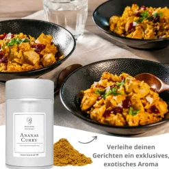 Ananas Curry Gewürzzubereitung