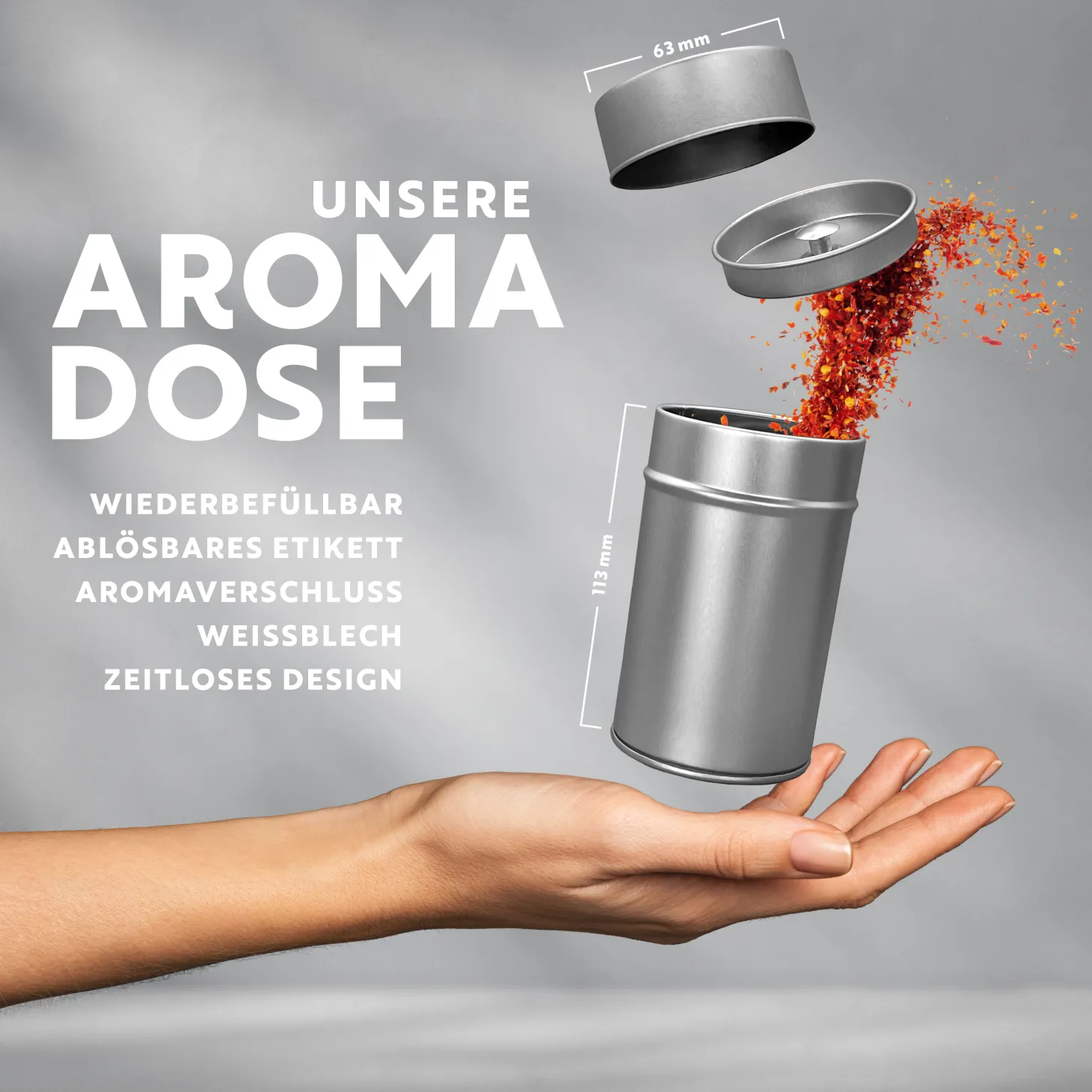 Basilikum BIO, gerebelt & gefriergetrocknet