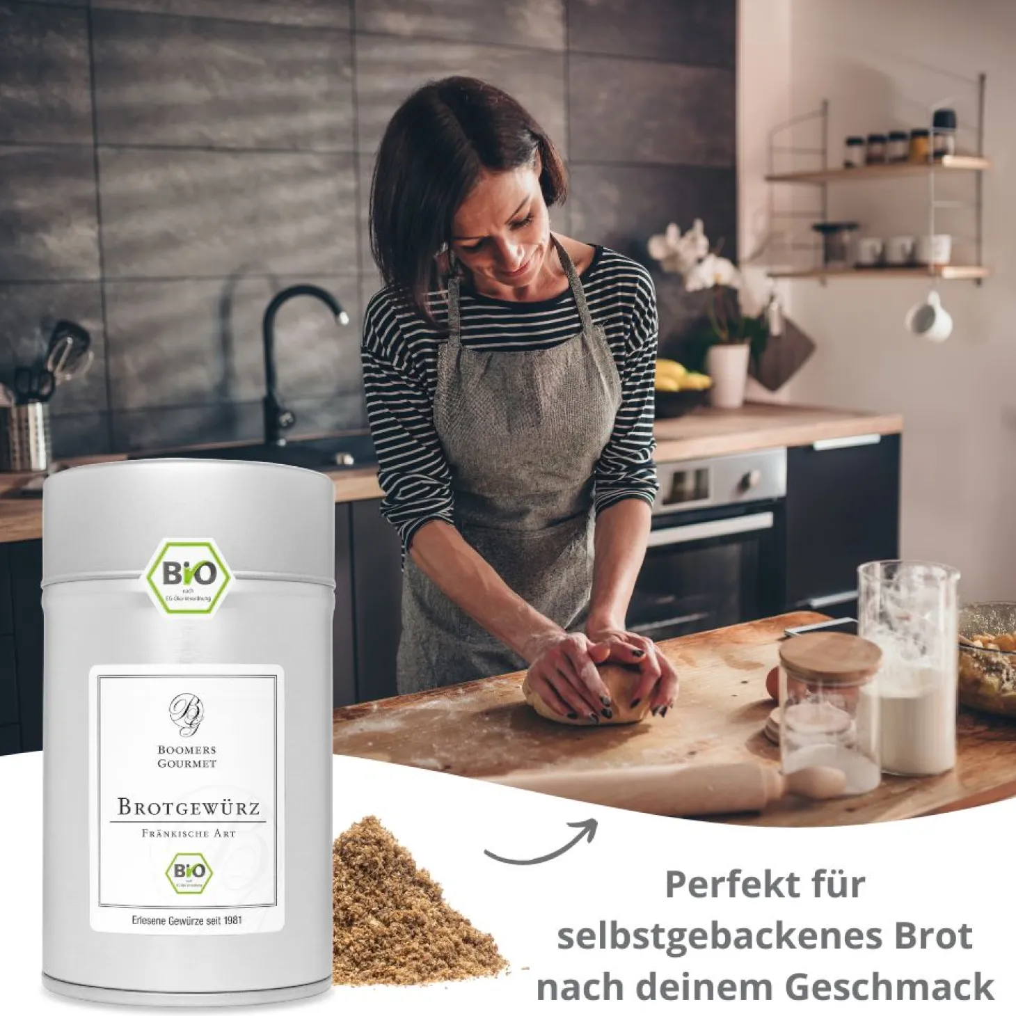 Brotgewürzmischung Fränkische Art BIO, gemahlen