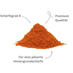 Cayenne-Pfeffer, Schärfegrad 8