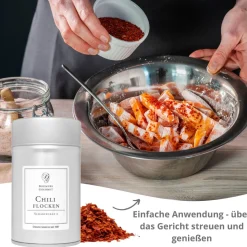 Chiliflocken, Schärfegrad 6
