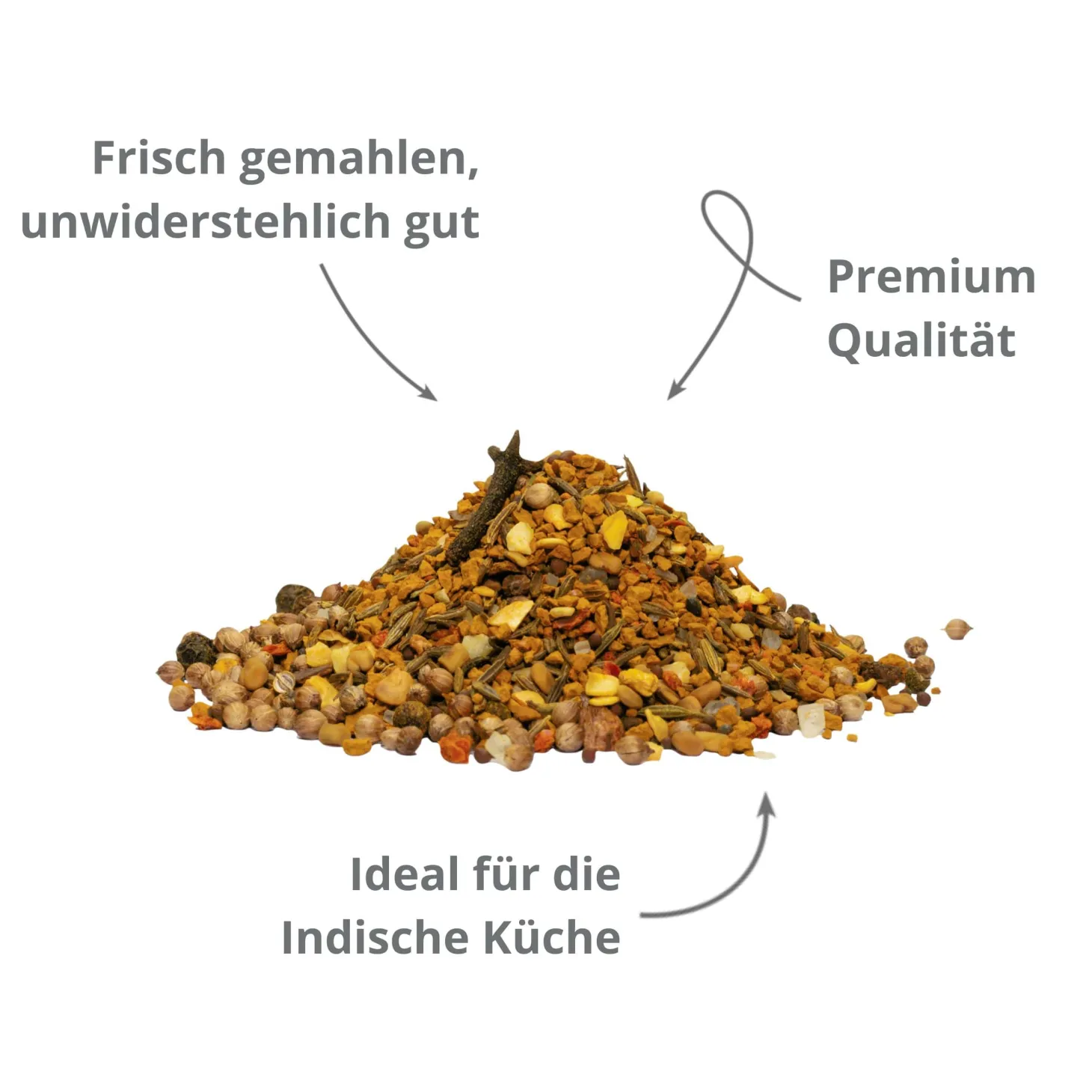 Curry, Gewürzzubereitung ganz