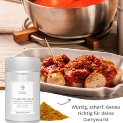 Curry Madras, original indisch, Gewürzmischung