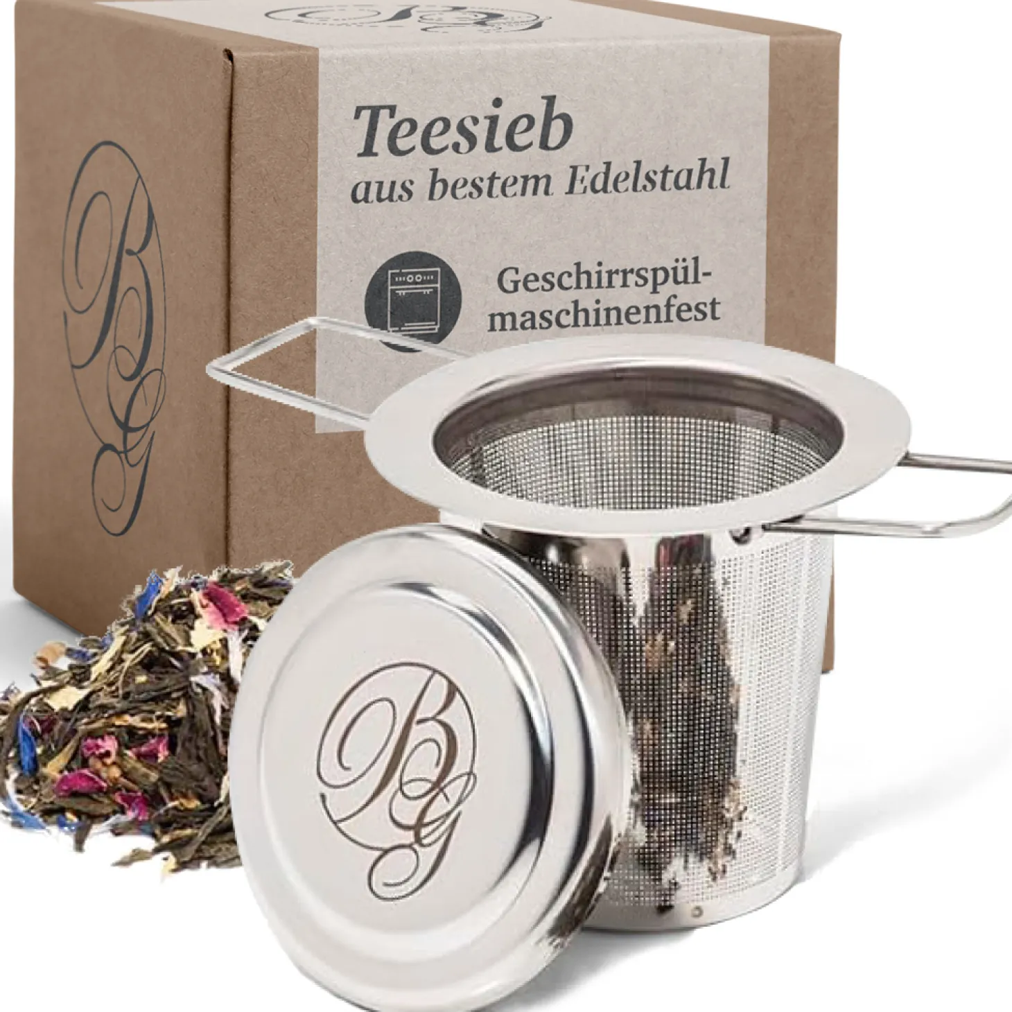 Edelstahl Teesieb