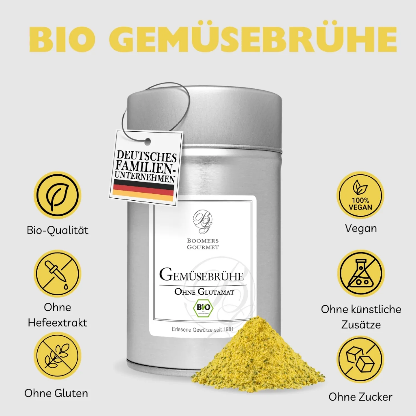 Gemüsebrühe BIO