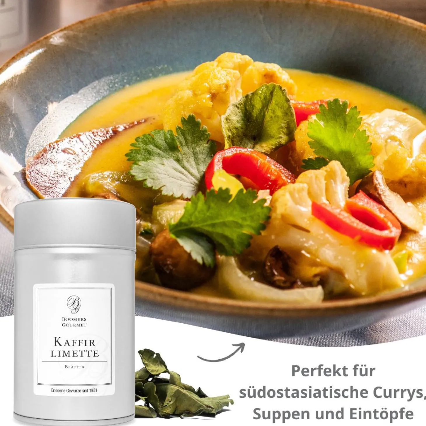 Kaffir Limettenblätter