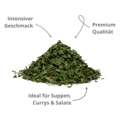 Korianderblätter