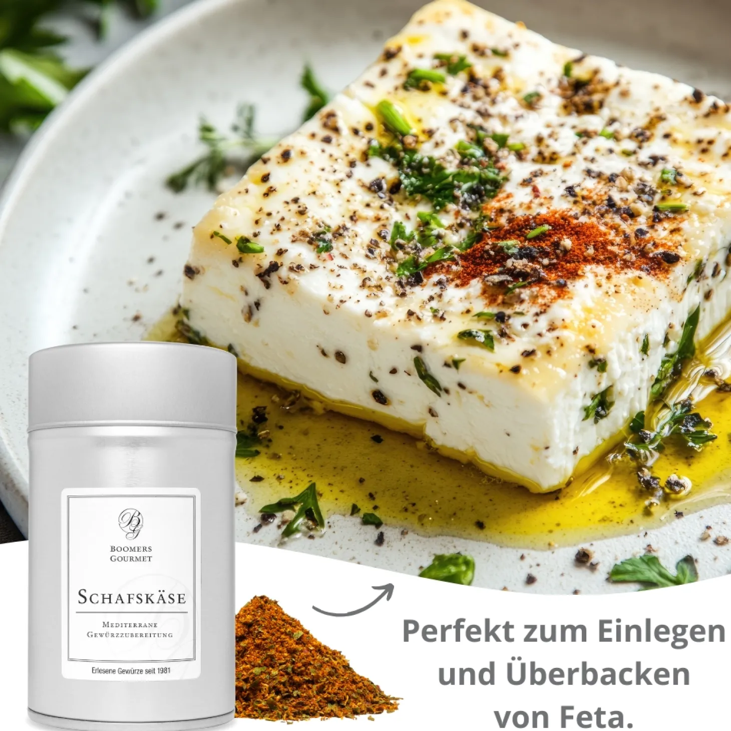 mediterranes Schafskäsegewürz