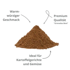 Muskatnuss "Grenadas Best", gemahlen