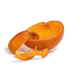 Orangeat, frische halbe Schalen