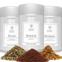 Orientalische Gewürze - Sumach, Zatar, Dukkah