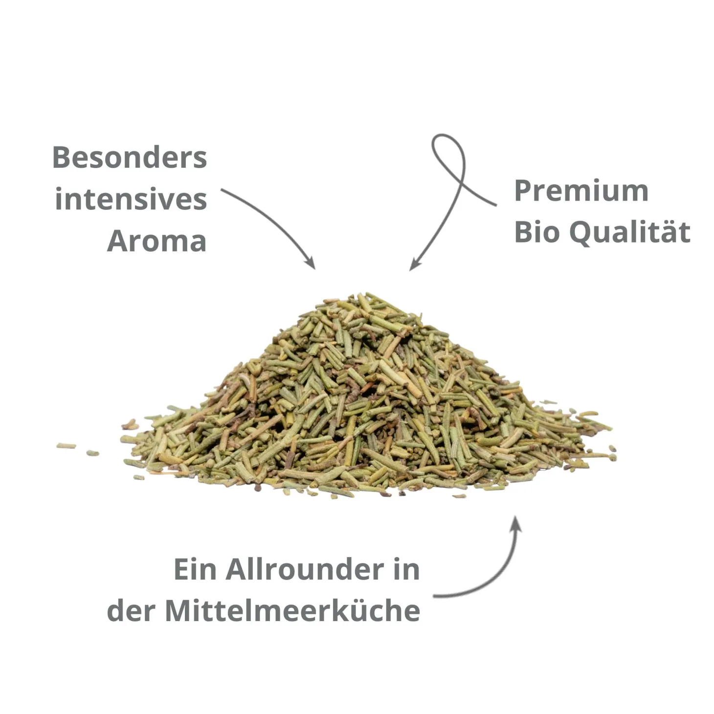 Rosmarin BIO, ganz