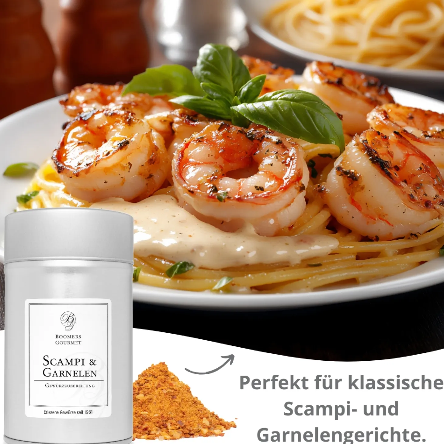 Scampi & Garnelen Gewürzzubereitung